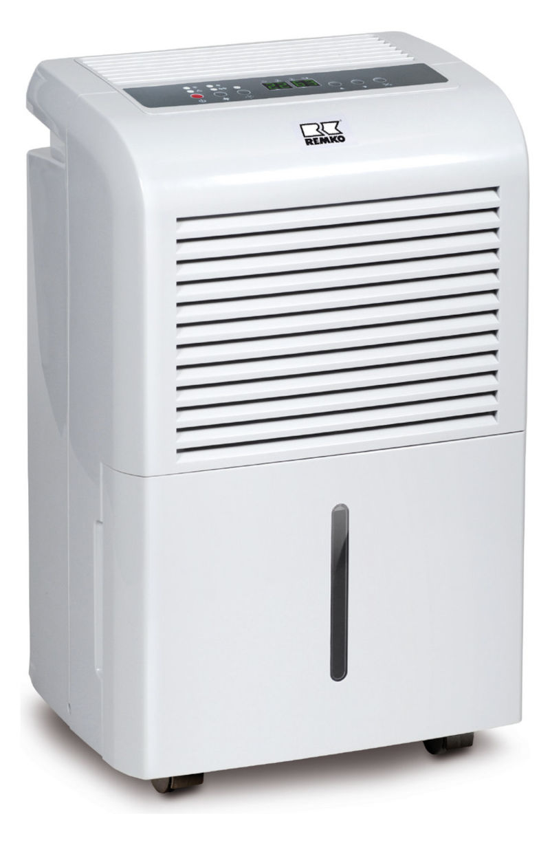 REMKO Mobiler Luftentfeuchter ETF 460 ECO, Frontalansicht, auf weißem Hintergrund