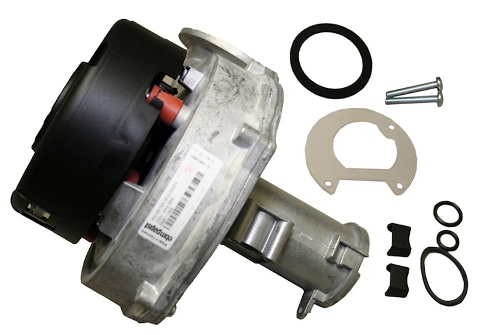 Buderus Gebläse 7099022 | GB142 | -15/-24/-30 kW | Dichtungen und Befestigung