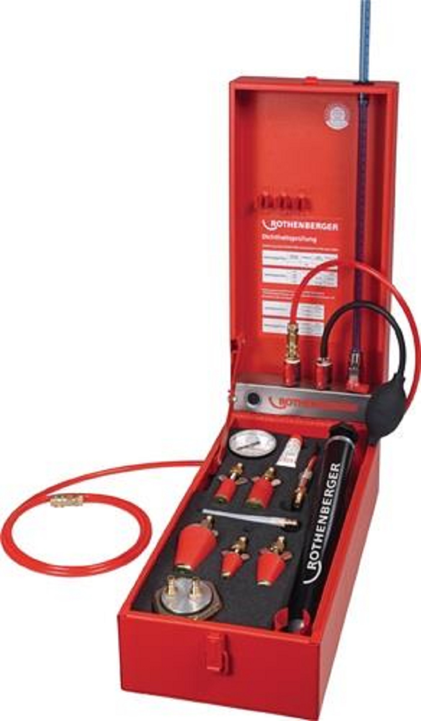 Gas-/Wasserleitungsprüfgerät ROTEST GW 150/4 Arbeitsbereich 18-42mm | ROTHENBERGER