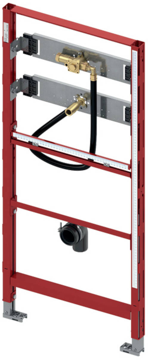 TECEprofil Urinal-Universalmodul, Bauhöhe 1120 mm, Vorderansicht, vor weißem Hintergrund