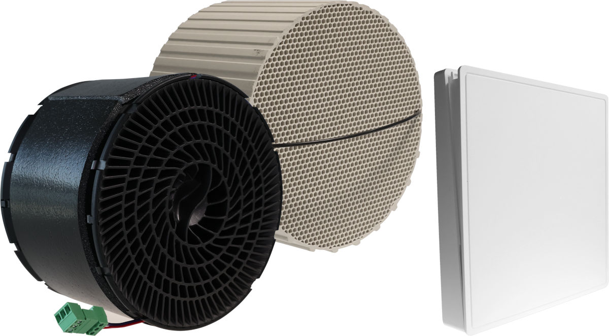 SmartFan 2.0 Fertigstellungsset K | Home Perfect SmartFan 2.0 Fertigstellungsset K, Frontansicht, auf weißem Hintergrund
