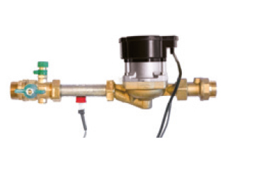 ZEWO Modul Z3, Trinkwasserzirkulation, Frischwasserstation, Frontalansicht, vor weißem Hintergrund