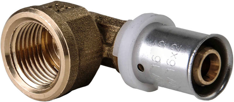 Pressfitting Winkel IG 90° 32 x 3 - 1 Zoll